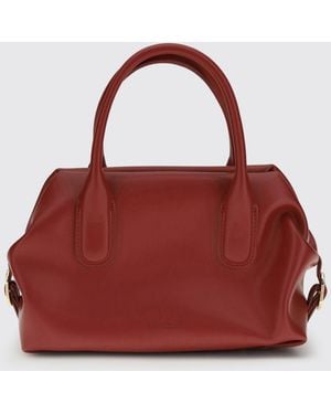 THEMOIRÈ Themoir&Egrave Talia Trunk Small Vegan Leather Bag - Red