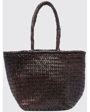 Dragon Diffusion Bolso Tote Grace De Piel Trenzada Con Doble Asa - Negro