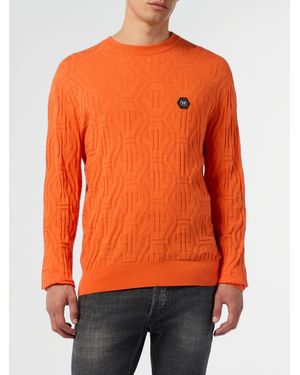 Philipp Plein Pullover Herren - Orange