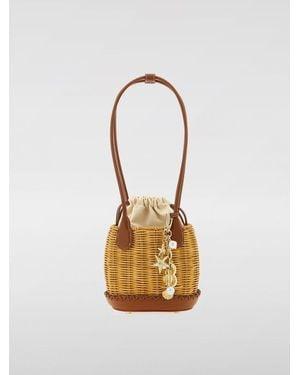 Self-Portrait Shoulder Bag - Metallic