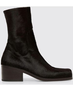 Marsèll Cassello Pony Hair Ankle Boots - Black