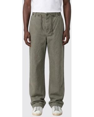 Golden Goose Wide Leg Cotton Denim Jeans - Grey