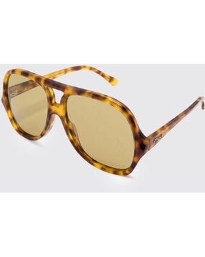 Chloé ChloÉ Aviator Teardrop Sunglasses - Natural