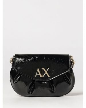 ARMANI EXCHANGE Shoulder Bag - Black