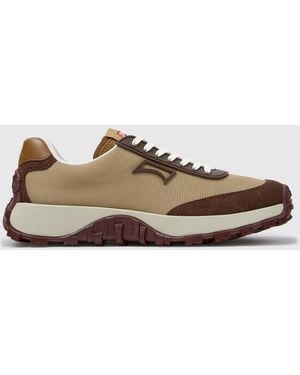 Camper Low-Top-Sneaker Drift Trail Aus Nubuk Und Recyceltem Pet Mit Vibram-Sohle - Braun