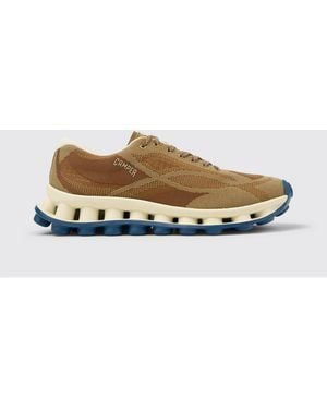 Camper Pelotissima Recycled Pet Trainers With Ultralight Xl Extralight Sole - Brown