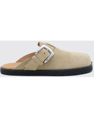 Maison Margiela Mules Tabi De Ante Con La Emblemática Puntera Dividida - Blanco