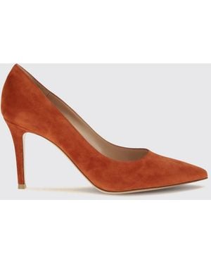 Gianvito Rossi Gianvito Wildlederpumps Mit Stilettoabsatz - Braun