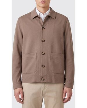 Circolo 1901 Cotton Shirt Jacket - Brown