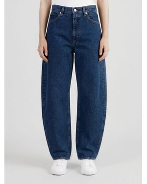FRAME Cotton Baggy Jeans - Blue