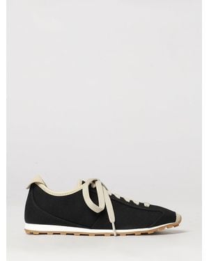 Jacquemus Les Tennis Low-Top Canvas And Leather Sneakers With Embroidered Logo - White