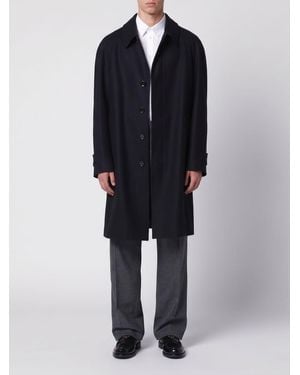 Lardini Single-Breasted Coat - Black