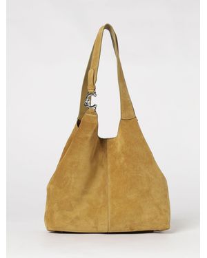 Coccinelle C-Easy Suede Bag - Natural