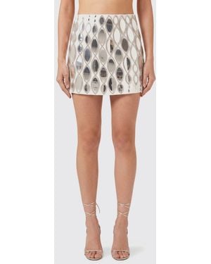 Des Phemmes Skirt - White
