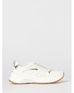 Bally Leather And Polyester Sneakers - Natural