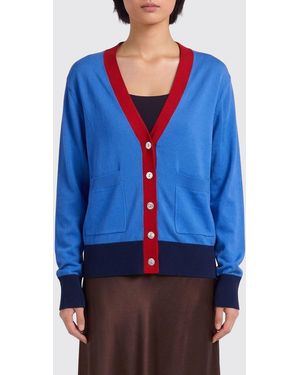 In bed with You Baumwollmisch-Cardigan - Blau