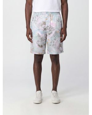 Off-White c/o Virgil Abloh Printed Viscose Shorts - White