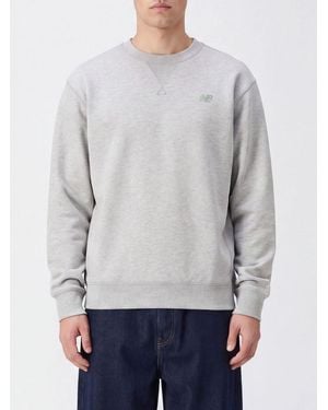 New Balance Athletics French Terry Crewneck Sweatshirt - Grey