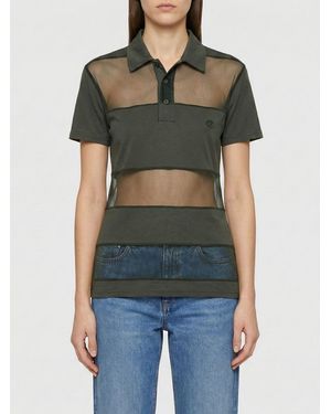 Coperni Polo De Mezcla De Algodón - Verde