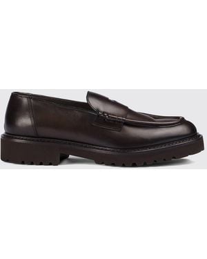 Doucal's Leder-Loafer - Weiß