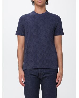 Fendi T-Shirt Herren - Blau