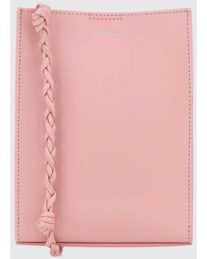 Jil Sander Bolso De Hombro Tangle De Piel De Becerro - Rosa