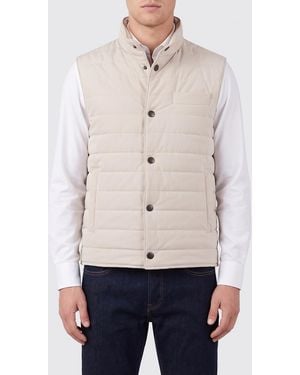 Fay Chaleco De Nailon Acolchado Y Guateado - Neutro
