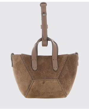 Brunello Cucinelli Borsa Bc Duo - Marrone