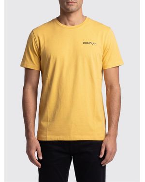 Dondup Cotton Crew-Neck T-Shirt - Yellow