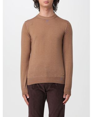 Brooksfield Gerippter Woll-Cardigan Mit Schalkragen Und Knöpfen - Braun