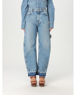 Stella McCartney Carpenter Jeans Distressed Hem - Blue