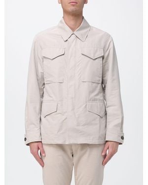 Eleventy Cotton Blend Jacket - Grey