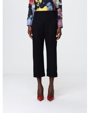 Versace Pantaloni Cropped Fit - Blu