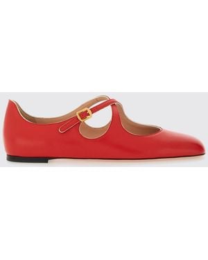 Bally Flat Shoes - Red