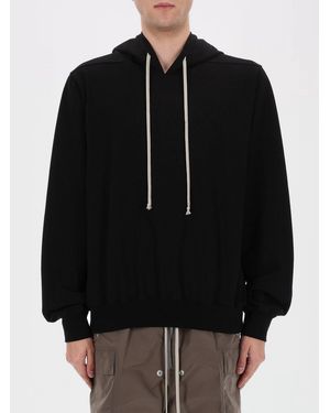 Rick Owens Cotton Hoodie - Black