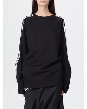 Y-3 Cotton Blend T-Shirt - Black