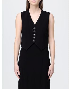 Pinko Tailored Polyester Vest - Black