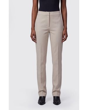 Max Mara Pegno Slim-Fit-Chinohose Aus Jersey - Grau