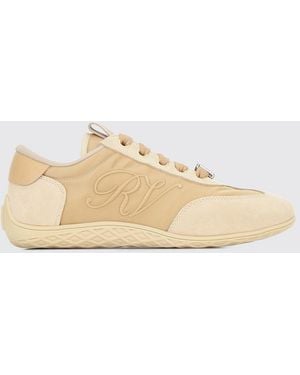 Roger Vivier Viv Low Sneakers - Natural