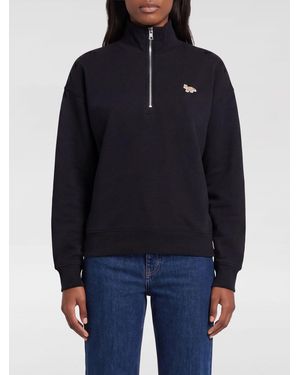 Maison Kitsuné Maison Kitsun&Eacute Sweat-Shirt Femme - Bleu