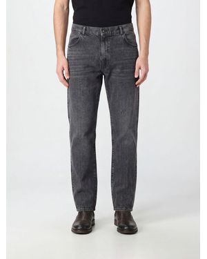 AMISH Denim Straight Jeans - Black