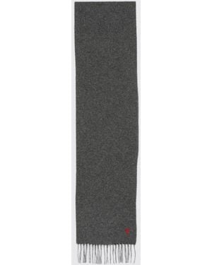 Ami Paris Sciarpa Donna - Grigio