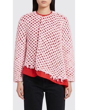 Comme des Garçons Comme Des GarÇ Ons Asymmetric Polyester Jacket - Red