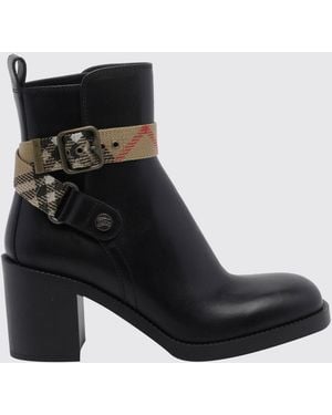 Burberry Stiefel Damen - Schwarz