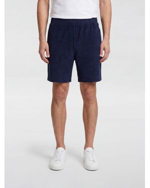 Aspesi Short De Sport En Coton - Bleu