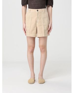 Mason's Cotton Shorts - Natural