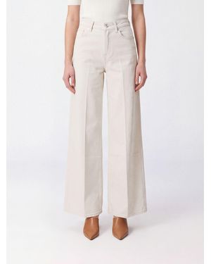 7 For All Mankind Lotta High-Waisted Wide-Leg Jeans - Pink