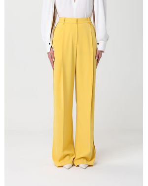 Elisabetta Franchi Crêpe Classic Trousers - Yellow