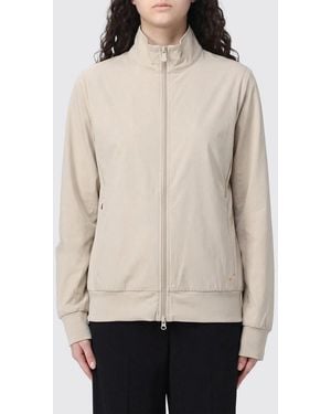Save The Duck Stretch Nylon Zip Hoodie - Natural