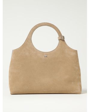 Courreges Handbag - Natural